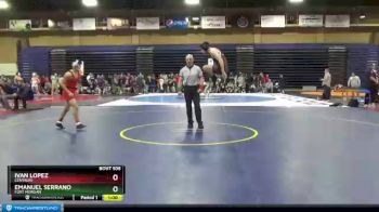 145 lbs Cons. Round 2 - Ivan Lopez, Centauri vs Emanuel Serrano, Fort Morgan