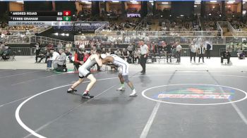 165 3A 1st Place Match - Tyree Graham, South Dade vs Andres Rojas, Miami Southridge Hs