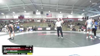 174 lbs Cons. Round 7 - Clinton Morrisette, King vs Emilio Arellano, Tiffin