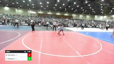 86 lbs Quarterfinal - Bentley Cormany, Top Fuelers WC vs Tucker Peregrin, South Reno WC