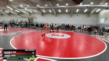 135 lbs Cons. Round 4 - Valeigha Fife, Coronado vs Jianna Coon, Cleveland