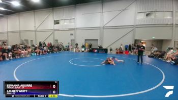 112 lbs Placement Matches (8 Team) - Sevanna Aguirre, Arizona Black vs Lauren Whitt, Iowa