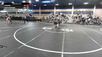 98 lbs Consi Of 16 #2 - Z Wilson, Atc vs Gavin Martinez, Bear Lake WC