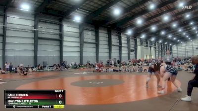 144 lbs Semis & 1st Wrestleback (8 Team) - Haylynn Littleton, Team Ohio Scarlet vs Sage O`Brien, NE United