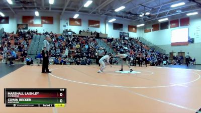 138 lbs Semifinal - Cowin Becker, Northmor vs Marshall Laishley, Cambridge