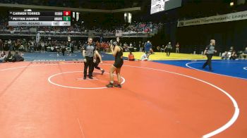 5A 145 lbs Cons. Round 1 - Carmen Torres, Keller Fossil Ridge vs Peyten Jumper, Amarillo
