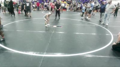 55 lbs Round 3 - Eli Franklin, Mighty Warriors Wrestling Acad vs Bodhi Bearry, Grizzlies Wrestling Club