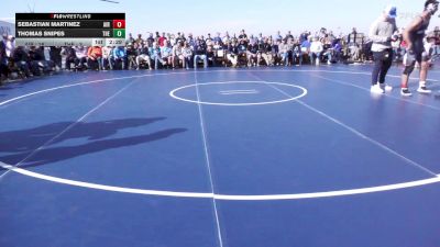 165 lbs Rr Rnd 1 - Sebastian Martinez, Air Force vs Thomas Snipes, The Citadel