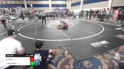 150 lbs Round Of 32 - Sean Silva, Desert Vista HS vs Izak Barragan, Imperial