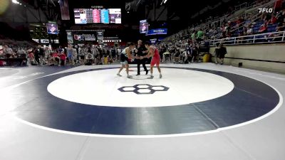 144 lbs Cons. Sub-rd Of 16 - Luke Banas, IL vs Alex Lamarre, CT