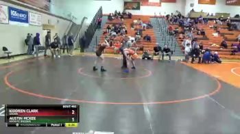 120 lbs Cons. Round 5 - Austin McKee, Buckeye (Medina) vs Kiddren Clark, Galion