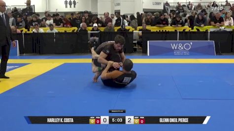 Glenn Oneil Pierce vs Harlley K. Costa 2025 World IBJJF Jiu-Jitsu No-Gi Championship