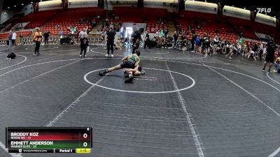 88 lbs Finals (2 Team) - Broddy Koz, Rogue WC vs Emmett Anderson, Warner Elite