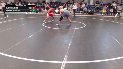 215 lbs Semifinal - Elijah Kilonzo, Elkhorn Valley Wrestling Club vs Nathan Vasquez, Kearney Matcats