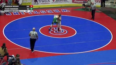 157 lbs Consi Of 8 #2 - Cameron Reeder, Coatesville vs Julius Kissinger, Halifax