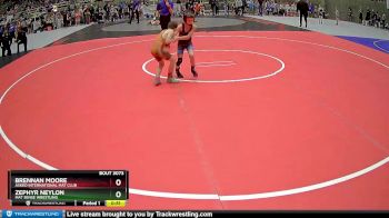 62 lbs Quarterfinal - Brennan Moore, Askeo International Mat Club vs Zephyr Neylon, Mat Sense Wrestling