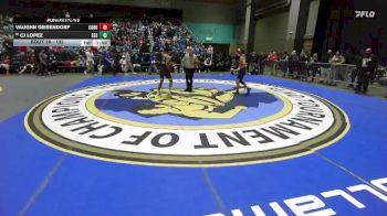 132 lbs Prelim - Vaughn Geisendorf, Coronado vs Cj Lopez, Elk Grove