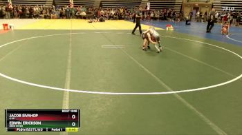 70 lbs Champ. Round 1 - Edwin Erickson, Deer River vs Jacob Sivahop, K-W