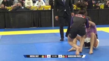 Madison Sonia Porcelli vs Michal Baly 2024 World IBJJF Jiu-Jitsu No-Gi Championship