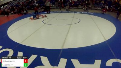 14U Boys - 88 lbs Cons. Round 2 - Ryan Gartman, Askren Wrestling Academy vs Jaxon Lemke, Askren Wrestling Academy