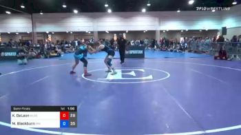 135 lbs Semifinal - Keyla DeLeon, WLAG Teal vs Madisyn Blackburn, Riot Performance Academy