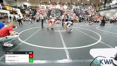 155 lbs Semifinal - Teagen Javersak, Kiefer vs Deonte Dejesus, R.A.W.