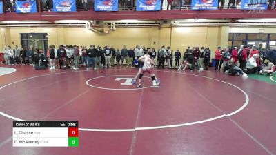 126 lbs Consi Of 32 #2 - Logan Chasse, Portsmouth vs Collin McAveney, Essex Tech/Masco Co-Op