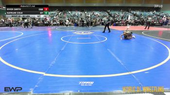 82 lbs 5th Place - River Smith, Champions Wrestling Club vs Katelee Cole, Tulsa Blue T Panthers