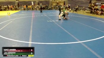 140 lbs Cons. Round 1 - Hyatt Hansen, WML (Windom/Mountain Lake) vs Levi Kerzman, Paynesville