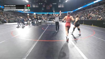 120 lbs Consi Of 16 #1 - Delilah Robles, Liberty (Bakersfield) (CS) vs Genesis Chavez, Citrus Valley (SS)