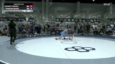 61 kg Cons. Sub-quarters - Zachary Ourada, Nebraska Kearney vs Spencer Moore, Nyac/IRTC