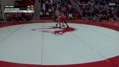 175 lbs Round 1 (4 Team) - John Gann, Thompson HS vs Grant Mecomber, Grissom Hs