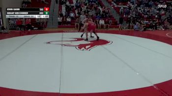175 lbs Round 1 (4 Team) - John Gann, Thompson HS vs Grant Mecomber, Grissom Hs