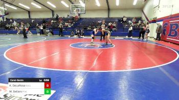 120 lbs Consolation - Kristen DeLaRosa, Broken Arrow Girls vs Mallory Sellars, Pryor Tigers Wrestling