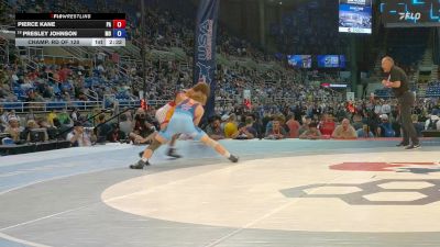 138 lbs Champ. Rd Of 128 - Pierce Kane, PA vs Presley Johnson, MO