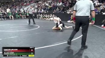 106 lbs Quarterfinal - Sawyer Nelson, Indianola vs Elijah Hyet, Dubuque Hempstead