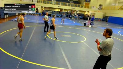 165 lbs Round 5 (6 Team) - Colton Theobald, North Idaho College vs Silas Foster, Southeast Community College