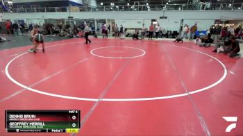 131 lbs Champ. Round 2 - Geoffrey Merrill, Tallwood Wrestling Club vs Dennis Bruin, Grizzly Wrestling Club