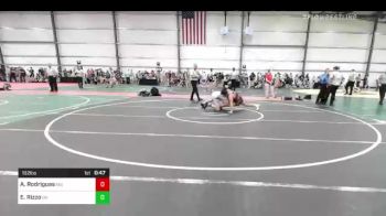 152 lbs Consi Of 16 #2 - Alexander Rodrigues, MD vs Evan Rizzo, OH