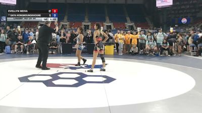 110 lbs Champ. Rd Of 64 - Evellyn Neiva, Connecticut vs Saya Hongmoungkhoune, Illinois
