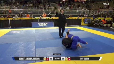 Noy Vaknin vs Bennett Allen Ballesteros 2025 Pan Kids Jiu-Jitsu IBJJF Championship