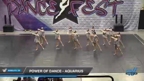 Power of Dance - Aquarius [2021 Junior - Contemporary/Lyrical - Small Day 2] 2021 Badger Championship & DanceFest Milwaukee