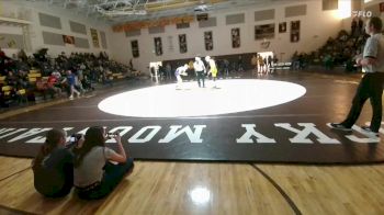 120 lbs 1st Place Match - Dyllan Myers, Thermopolis vs Gabriel Whiting, Rocky Mountain