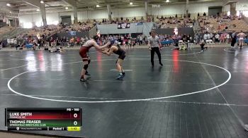 160 lbs Cons. Round 3 - Thomas Fraser, Springfield Wrestling Club vs Luke Smith, Franklin WC