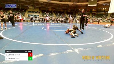 61 lbs Final - John Cambra IV, Mat Assassins vs John Petrovcik, NBWA