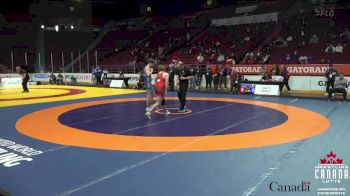 65kg Cons. Round 1 - Beau McArthur, Team Impact WC vs Tristian Lo Greco, Mariposa WC