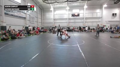 126 lbs Round 5 (6 Team) - Austin Carfley, The Compound vs Kayden Maynard, West Virginia Wild