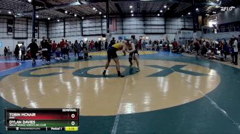 144 lbs Semifinal - Tobin McNair, RAW vs Dylan Davies, Great Bridge Wrestling Club