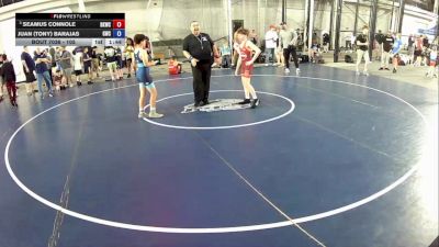 105 lbs Quarters - Seamus Connole, Bad Karma Wrestling Club vs Juan (Tony) Barajas, Gladiator Wrestling Club