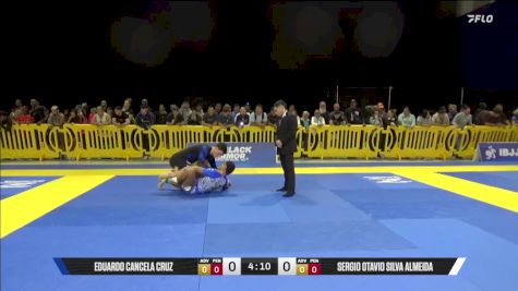 Sergio Otavio Silva Almeida vs Eduardo Cancela Cruz 2025 Pan IBJJF Jiu-Jitsu No-Gi Championship